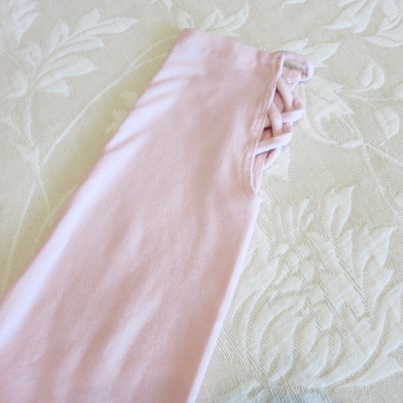 Old Navy light Pink Girl's Leggings Size 8 - Picture 5 of 7